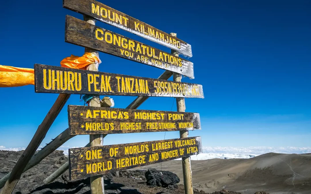 THE ASCENT OF KILIMANJARO (from $2400/pers)